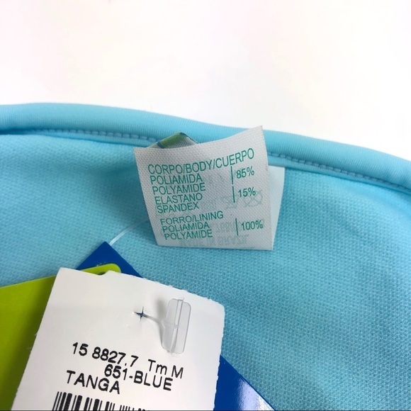 Agua Doce Cheeky bikini bottoms blue side ties - Picture 5 of 5